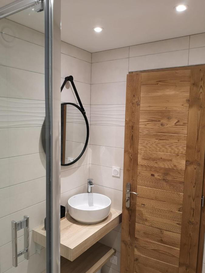 Ferienwohnung Duo Des Alpages Vue Exceptionnelle Sur Le Mont Blc Saint-Gervais-les-Bains Exterior foto