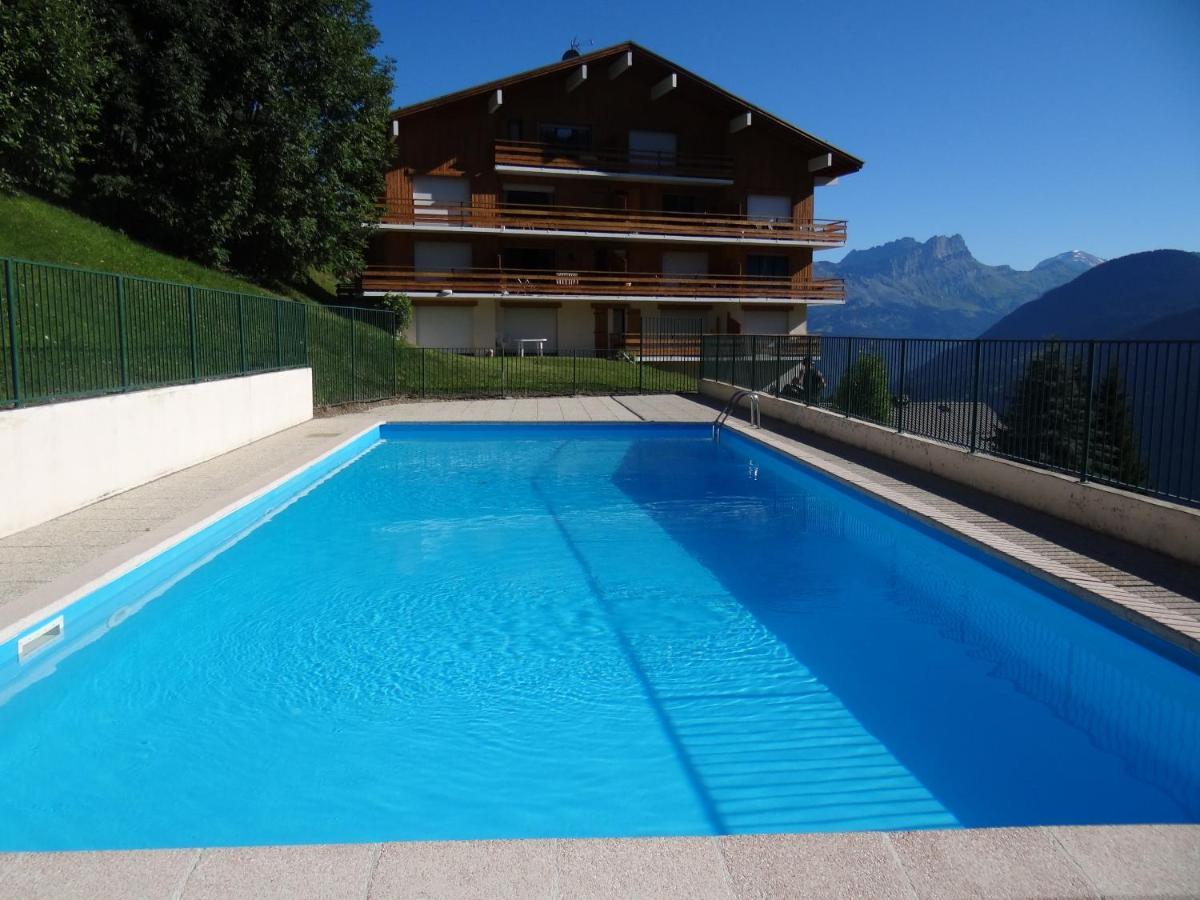 Ferienwohnung Duo Des Alpages Vue Exceptionnelle Sur Le Mont Blc Saint-Gervais-les-Bains Exterior foto